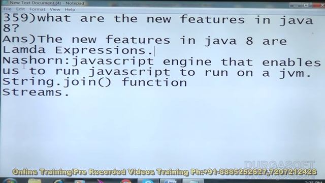 Java Interview Companion||Java || what are the new features in java 8? смотреть онлайн