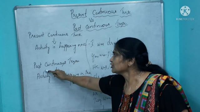 Present continuous Tense VS Past continuous Tense. смотреть онлайн