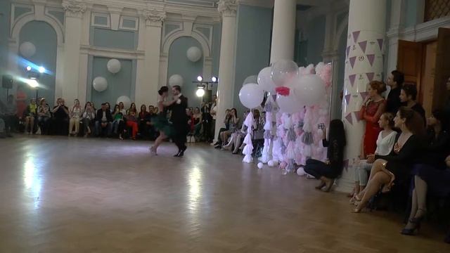 1 Санкт-Петербургский международный чемпионат арг танго. Эсценарио. 1 место смотреть онлайн