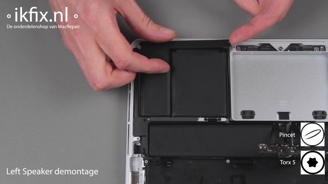 MacBook Retina 13 Inch Keyboard (Toetsenbord) Demontage