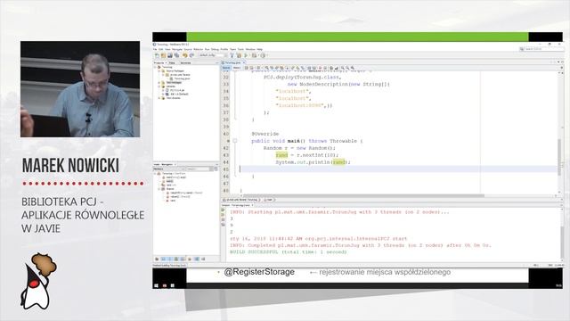 Toruń JUG #37 - "Biblioteka PCJ - aplikacje równoległe w Javie?" - Marek Nowicki смотреть онлайн