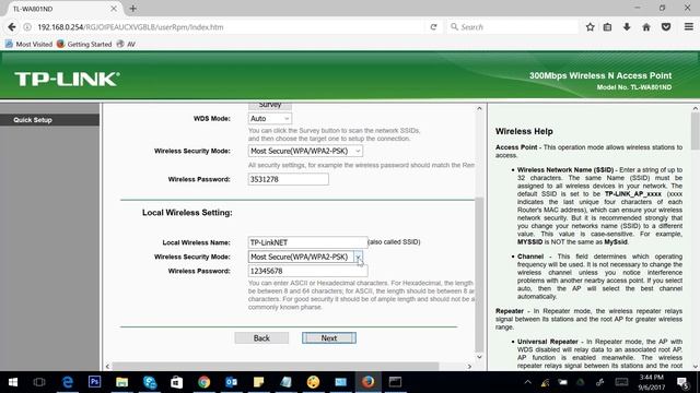 How to create a bridge with TP-Link Wireless N Access Point TL-WA801ND смотреть онлайн