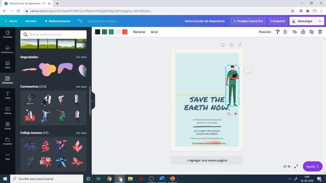 ¿Cómo crear un afiche en canva desde un computador? смотреть онлайн
