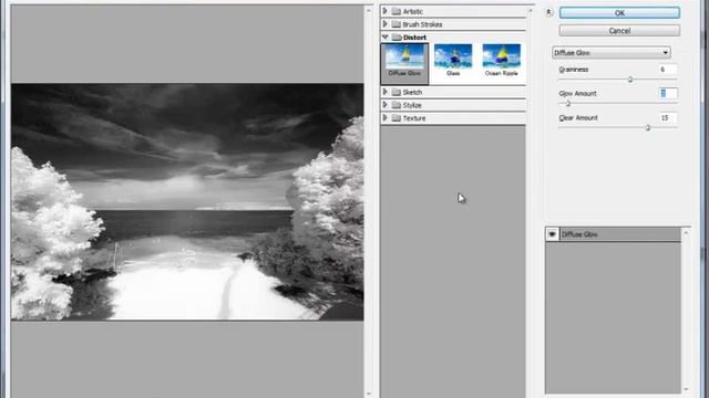Infrared Glow In Photoshop смотреть онлайн