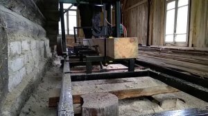 Самодельная пилорама из бензопилы Урал