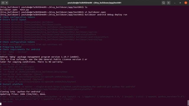 Pythonでスマホアプリ作成 002 Ubuntuにインストール2/2 アプリ作成編 смотреть онлайн