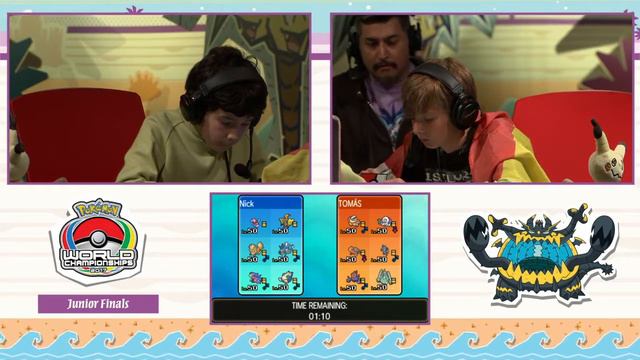 JUNIORS FINAL Pokemon World Championships Anaheim VGC 2017 - Nicholas Kan VS Tomás Serrano смотреть онлайн