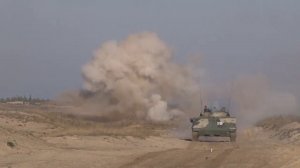 Учебно-боевые стрельбы расчетов БМП-3 в Нижегородской области