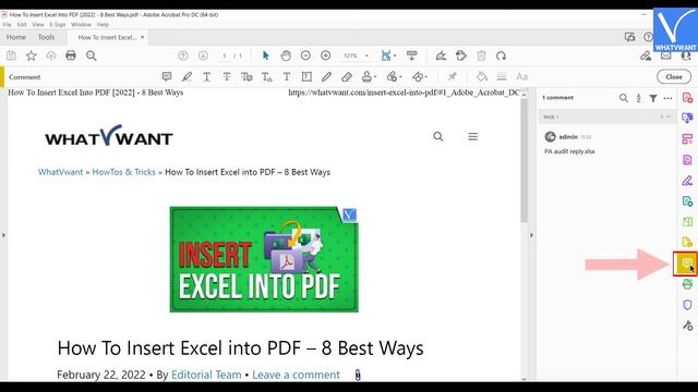 How to Convert Excel into PDF Using Adobe Acrobat DC Pro смотреть онлайн