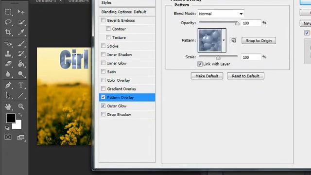 Photoshop layer styles outer glow смотреть онлайн