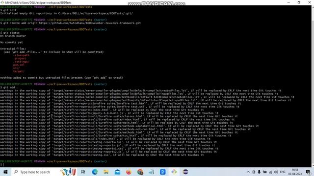 Upload E2E Cucumber(BDD) Project on GitHub смотреть онлайн