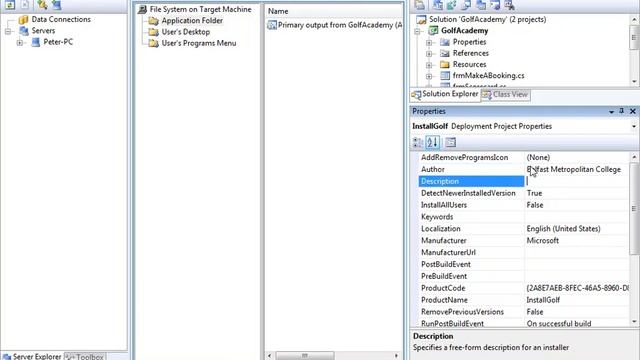 Visual Studio 2008 Deployment смотреть онлайн