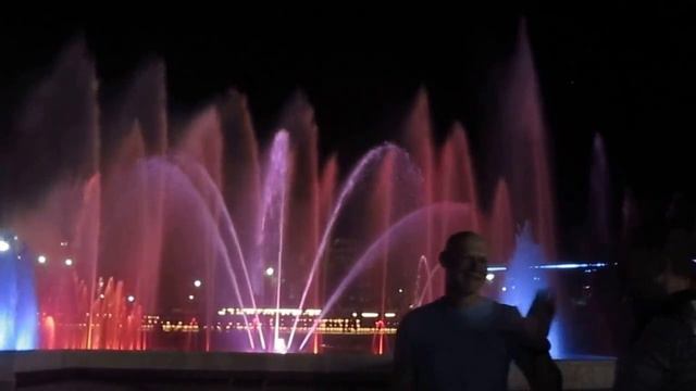 я в Эйлате на красном море, фонтан смотреть онлайн