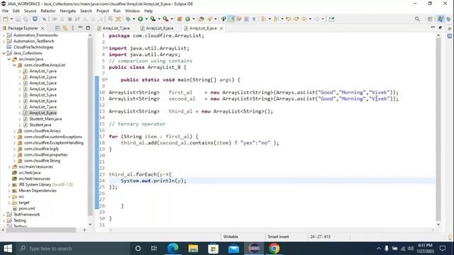 Day87 Java Collections: ArrayList || Part-III смотреть онлайн