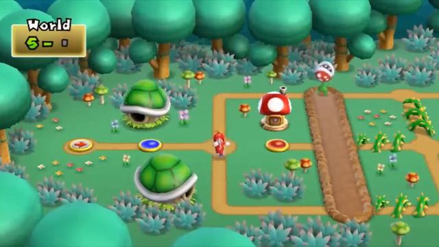 [TAS] New Super Mario Bros. Wii 100% world 5 (5/9) смотреть онлайн