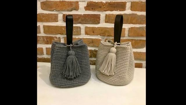 Красивые вязанные сумки.Подборка вязаных сумок на все случаи смотреть онлайн