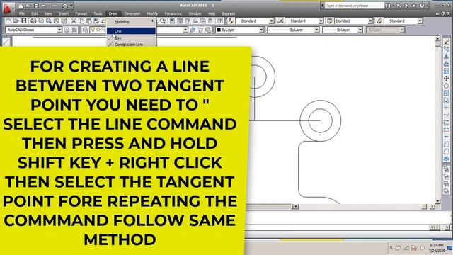 AutoCAD Mechanical Drawing Practice -05 смотреть онлайн