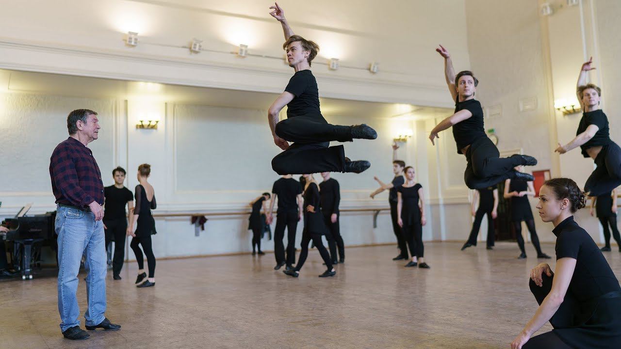 Репетиция Арагонской хоты. Балет Игоря Моисеева. смотреть онлайн