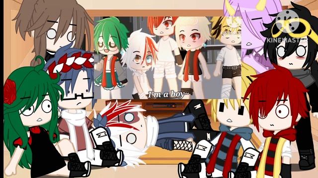 Class 1-A react to "Bro chill- I'm a boy..." || BkDk?? || Reaction vid || Bnha/Mha || Izugouシ︎ смотреть онлайн