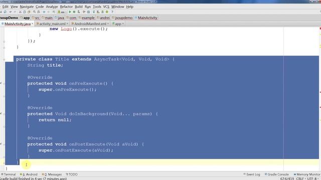 How to use Jsoup library in android apps смотреть онлайн