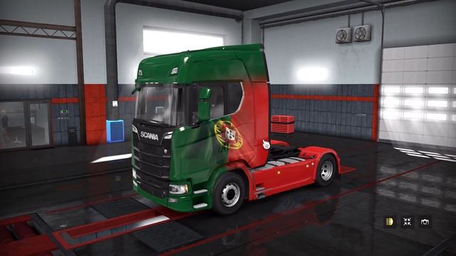 [ETS 2] Обзор DLC Portuguese Paint Jobs Pack смотреть онлайн