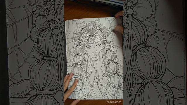 (18+)Раскраска антистресс "Правители тьмы" от Endi Panda (1)/ (18 ONLY) FlipThrough Coloring Books. смотреть онлайн