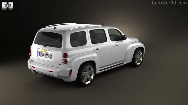Chevrolet HHR wagon 2011 by 3D model store Humster3D.com смотреть онлайн