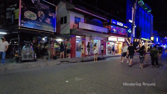 [4K] Saturday Night Walking Street Scenes | Angeles City | Philippines смотреть онлайн