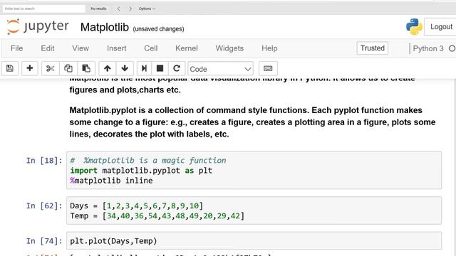 Matplotlib,Color function,line width,line Style Functions etc: English смотреть онлайн