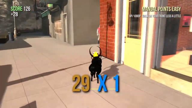 Goat Simulator First 2 levels + Slow Motion Dancing смотреть онлайн