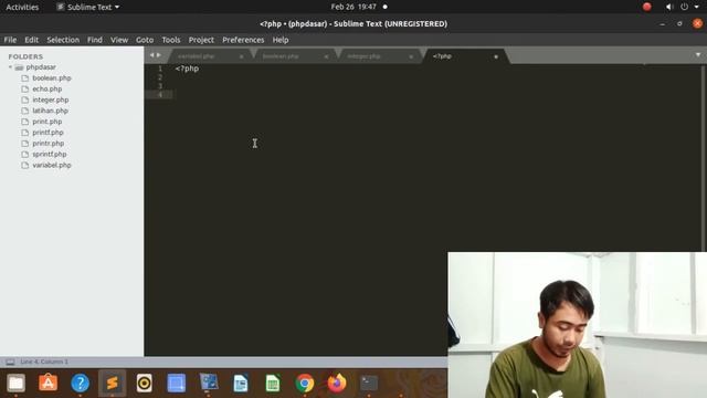Belajar PHP Untuk Pemula | 3. Variabel, Tipe data dan Konstanta смотреть онлайн
