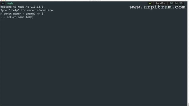 Importance of CLI commands & REPL console смотреть онлайн