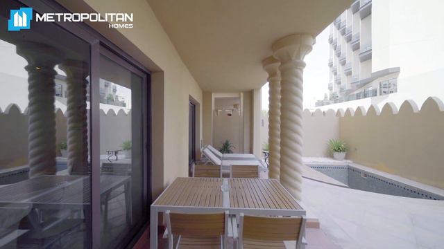 3-Bedroom Townhouse for Rent in Fairmont Residence, Palm Jumeirah, Dubai смотреть онлайн