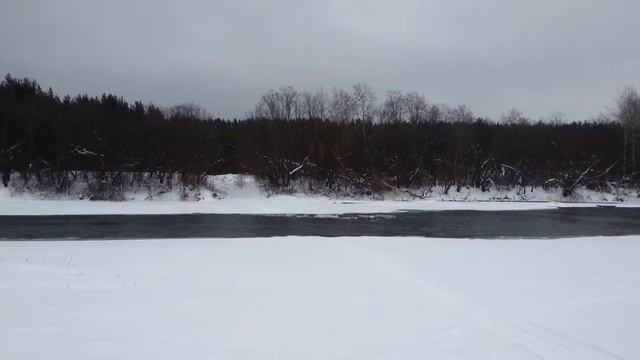 На снегоходе по воде