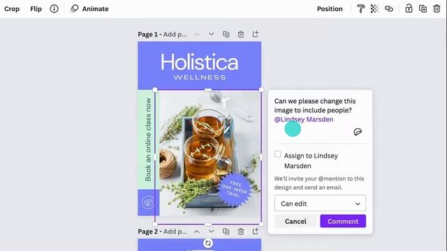 How to give and assign feedback in Canva смотреть онлайн