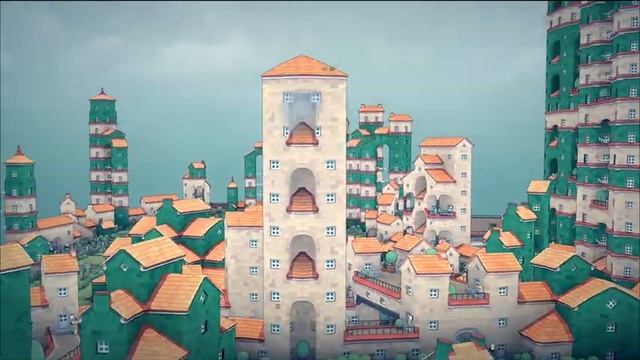 Townscaper: Creating Small Towns (Timelaspe) Session 64 смотреть онлайн