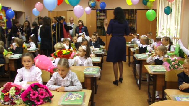 1 сентября! Первый раз в первый класс!