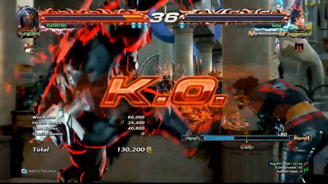 Gigas Vs Josie In Tekken Rank | Player1505 Vs Genie смотреть онлайн