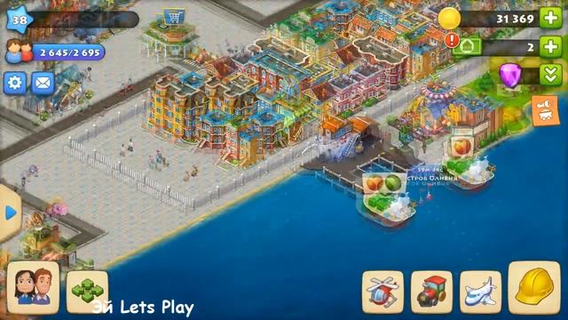 Township Город и Ферма 38 уровень Прохождение Тауншип Как играть в Township Летсплей | Эй Lets Play смотреть онлайн