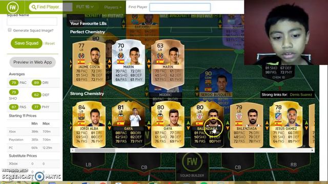 Futwiz Fifa(Mario Gaspar or De Marcos ???) смотреть онлайн