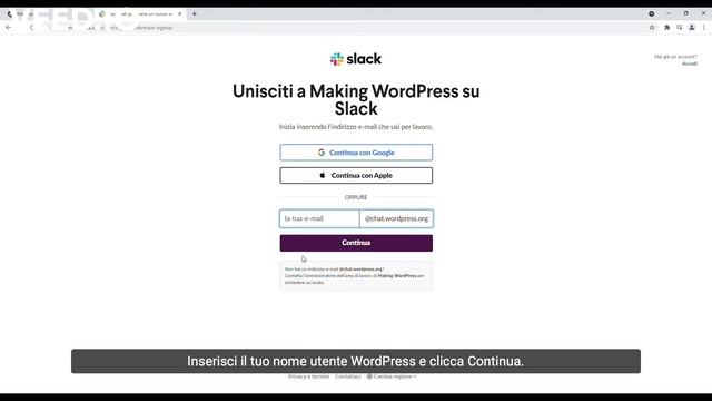 Italian language: Set up a WordPress.org and Slack account for the Make WordPress channel смотреть онлайн