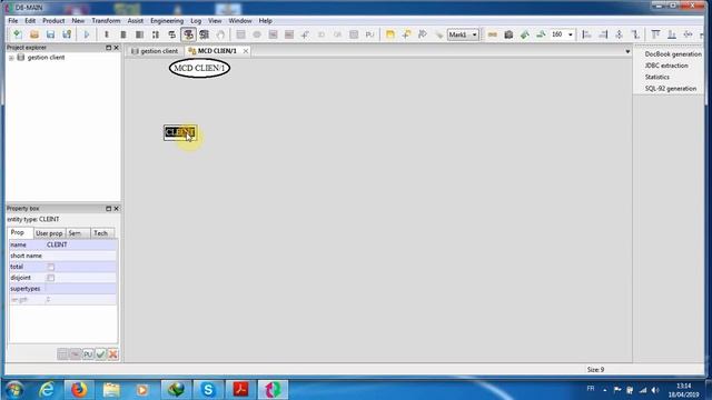 DB-MAIN: Creation d'un MCD avec AGL DB MAIN смотреть онлайн