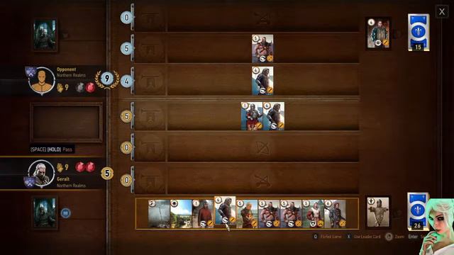The Witcher 3 - Part 10 - Gwent, crowns, two swords [ENG/RU] смотреть онлайн