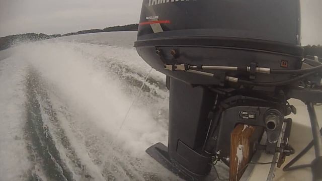 Yamarin 405 + Yamaha 25 Hp = 33.3 Knots