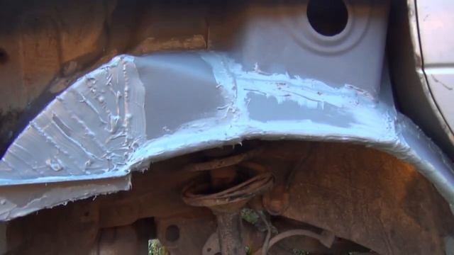 Замена гнилых арок. Кузовной ремонт своими руками. Hyundai Matrix. смотреть онлайн