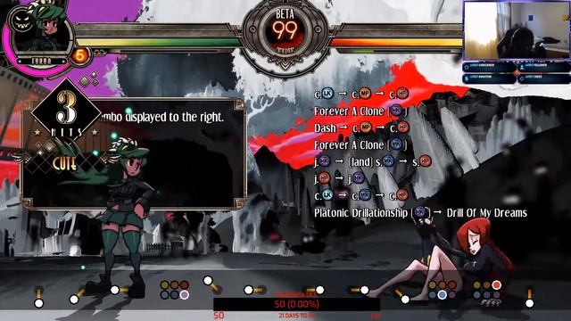 TRYNA Git Good @ SKULLGIRLS | Day 1 Trials and Training! смотреть онлайн