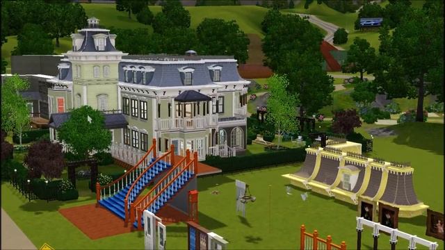 The Sims 3 Store: Столетний особняк "Тогда и сегодня" - Обзор смотреть онлайн