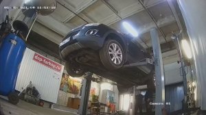 Установка фаркопа на Opel Antara 2013 год. Leader Plus, арт. О108-А