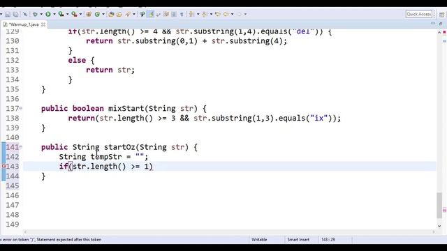26 Codingbat | Warmup 1 | startOz | Java coding practice | Ui Brains | by Naveen Saggam смотреть онлайн