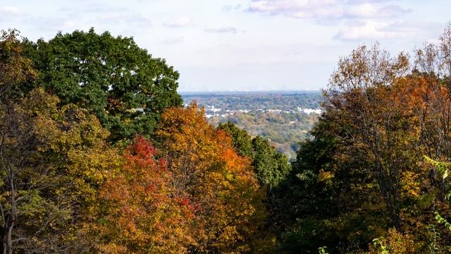 Washington Rock in the Fall - autumn foliage and an encounter with an American Eagle смотреть онлайн